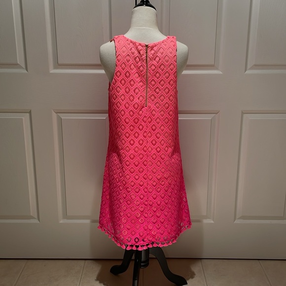 Lilly Pulitzer Ombré Tassel Shift Dress-S - Picture 2 of 3